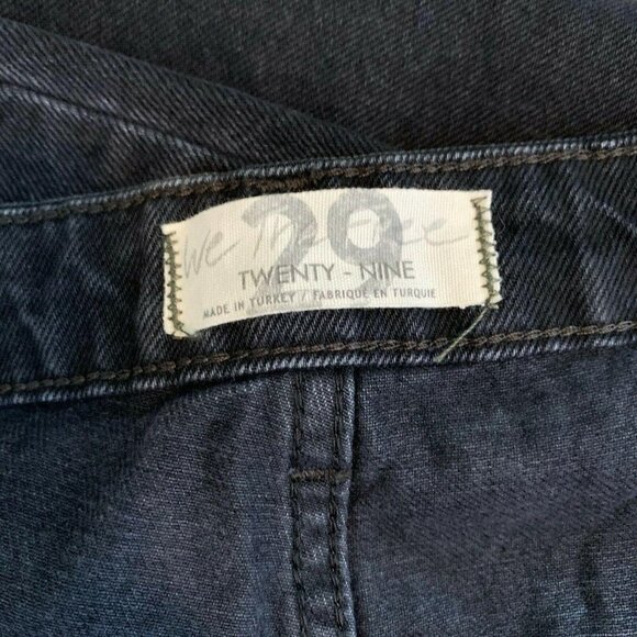 We the Free Dakota Straight Leg Jeans Women 29 Bla - Picture 4 of 6